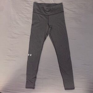 Under Armour | Fleece Lined | Charcoal Heather Black | Leggings | Size S | NWOT